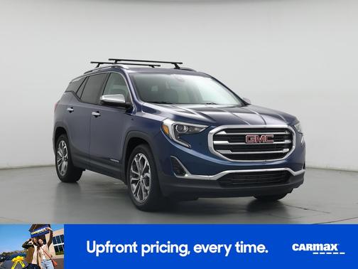 Blue 2019 GMC Terrain SLT