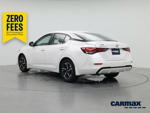 White 2024 Nissan Sentra SV