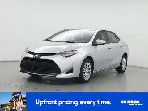 Silver 2018 Toyota Corolla LE