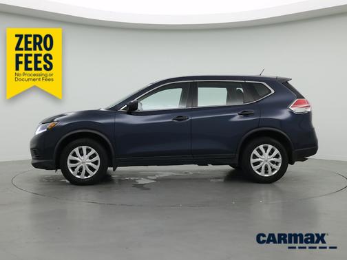 Blue 2016 Nissan Rogue S