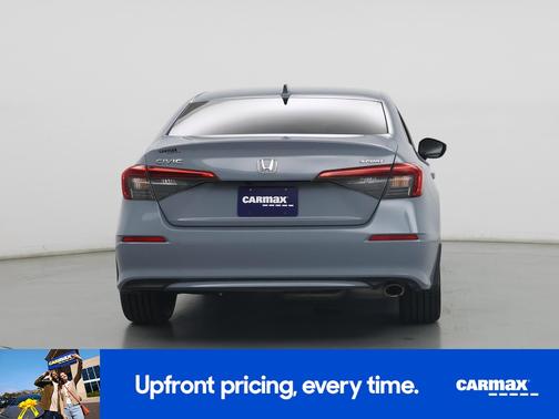 Blue 2022 Honda Civic Sport