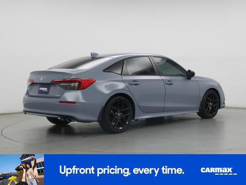 Blue 2022 Honda Civic Sport