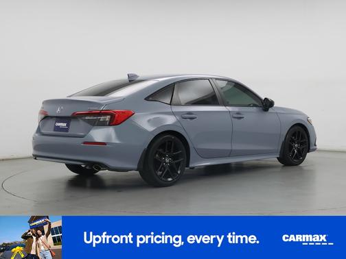 Blue 2022 Honda Civic Sport