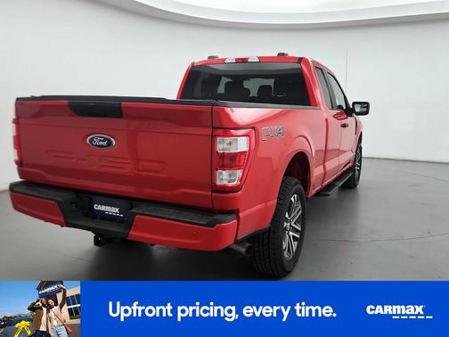 Red 2021 Ford F-150 XL