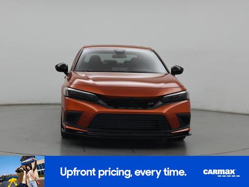 Orange 2022 Honda Civic SI