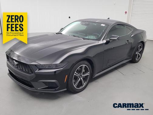 Black 2025 Ford Mustang Ecoboost