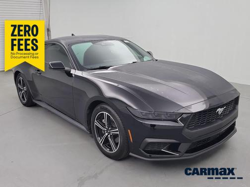 Black 2025 Ford Mustang Ecoboost