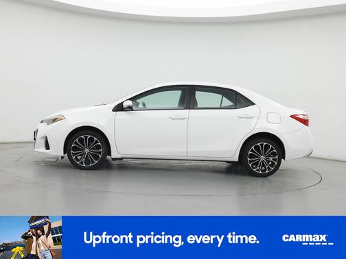 White 2016 Toyota Corolla S Plus