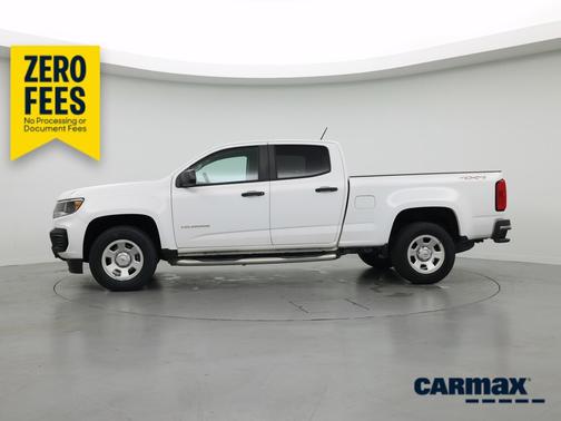 White 2021 Chevrolet Colorado LT