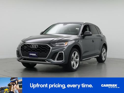 Gray 2022 Audi Q5 S-Line Premium