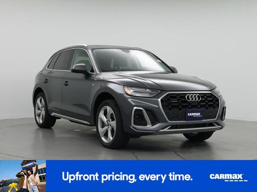 Gray 2022 Audi Q5 S-Line Premium