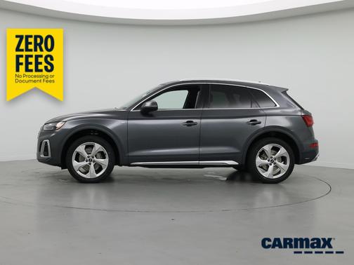Gray 2022 Audi Q5 S-Line Premium