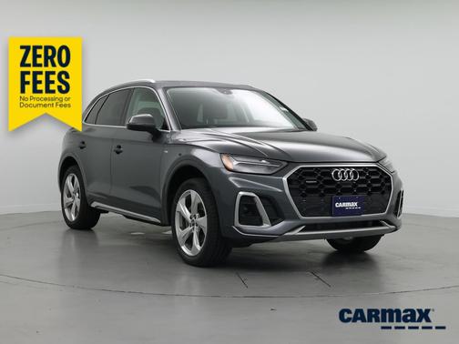 Gray 2022 Audi Q5 S-Line Premium