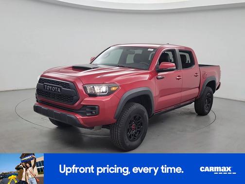 Red 2017 Toyota Tacoma TRD Pro