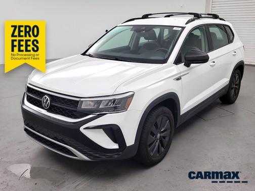 White 2022 Volkswagen Taos S