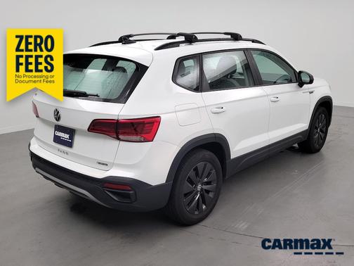 White 2022 Volkswagen Taos S