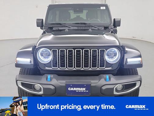 Black 2024 Jeep Wrangler 4xe Sahara