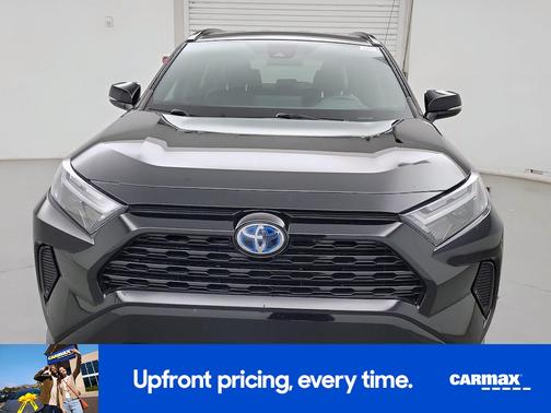 Black 2022 Toyota RAV4 Hybrid SE