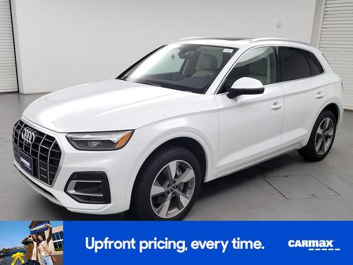 White 2022 Audi Q5 Premium Plus