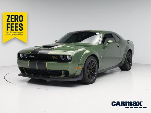 Green 2021 Dodge Challenger R/T Scat Pack Widebody