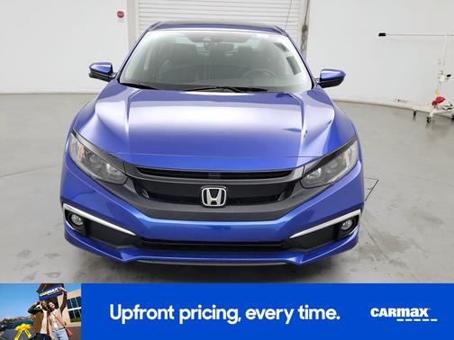 Blue 2021 Honda Civic EX-L