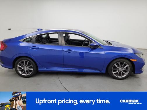 Blue 2021 Honda Civic EX-L