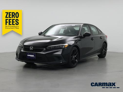 Black 2022 Honda Civic Sport