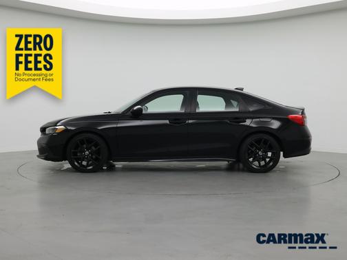 Black 2022 Honda Civic Sport