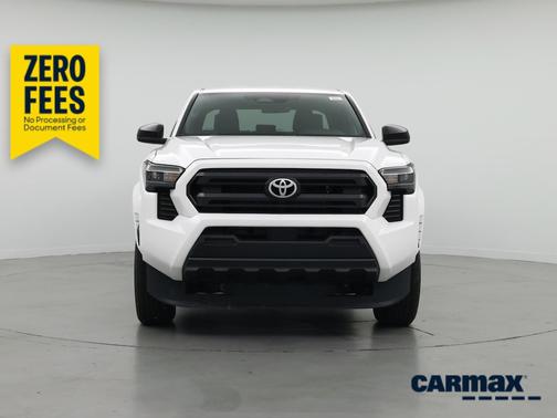 White 2025 Toyota Tacoma SR