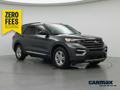Gray 2020 Ford Explorer XLT
