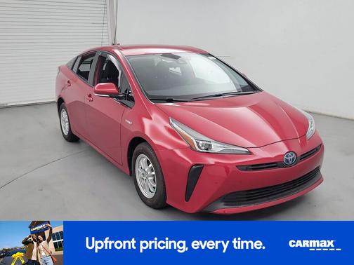 Red 2020 Toyota Prius LE