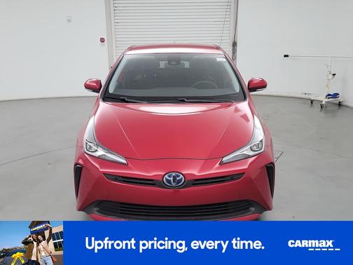 Red 2020 Toyota Prius LE