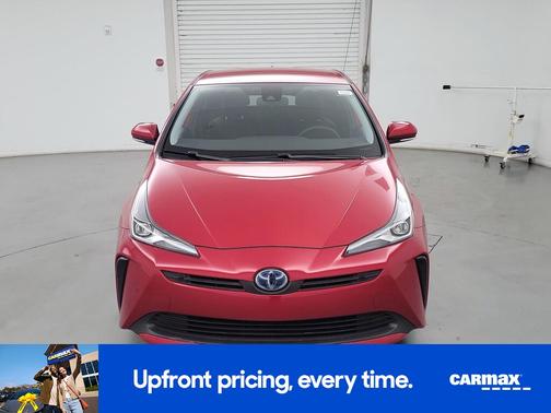 Red 2020 Toyota Prius LE