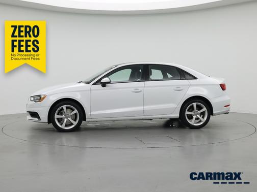 White 2016 Audi A3 Premium