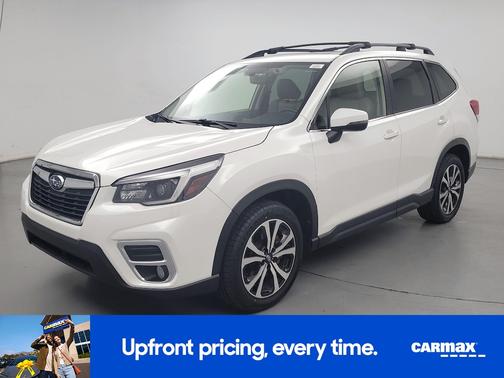 White 2021 Subaru Forester Limited