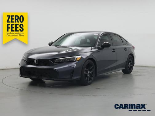 Gray 2025 Honda Civic Sport