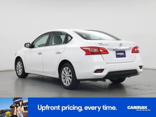 White 2019 Nissan Sentra SV