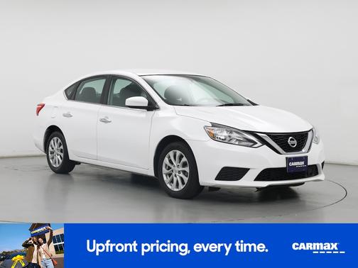 White 2019 Nissan Sentra SV