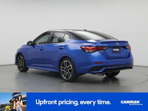 Blue 2025 Nissan Sentra SR