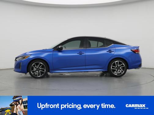 Blue 2025 Nissan Sentra SR