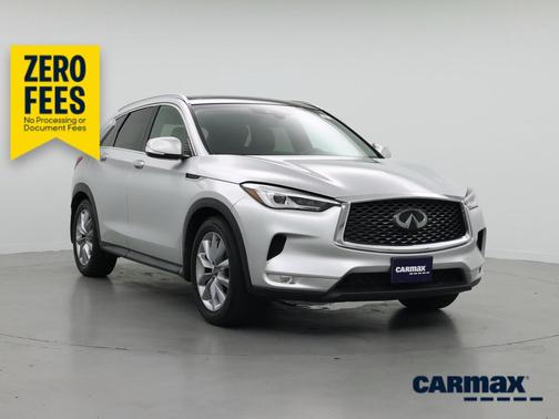 Silver 2020 INFINITI QX50 Luxe