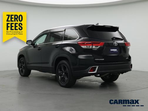 Black 2018 Toyota Highlander Limited Platinum