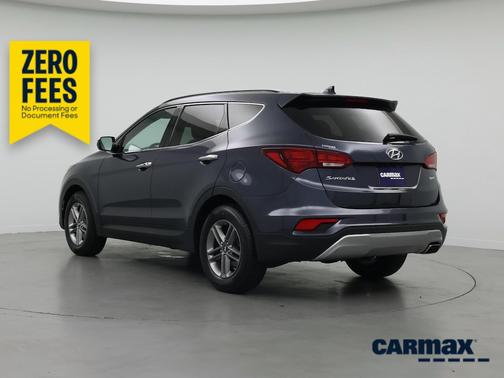 Blue 2017 Hyundai Santa Fe Sport