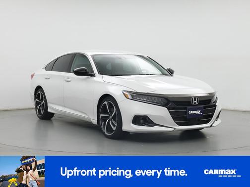 White 2022 Honda Accord Sport SE