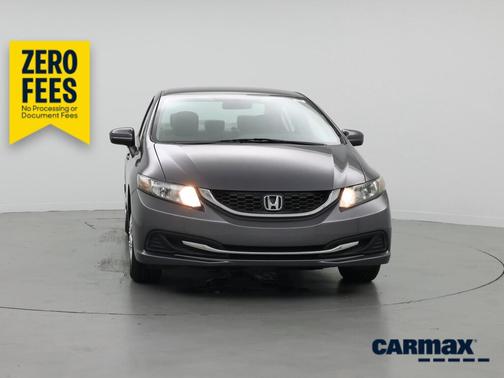 Gray 2014 Honda Civic LX