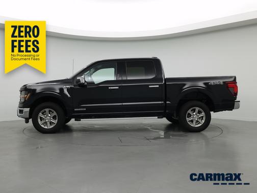 Black 2024 Ford F-150 XLT