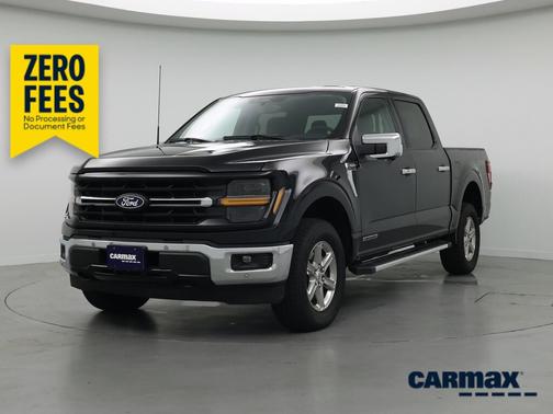 Black 2024 Ford F-150 XLT