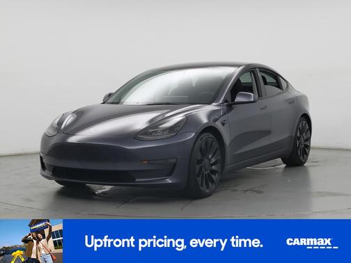 Gray 2023 Tesla Model 3 Performance