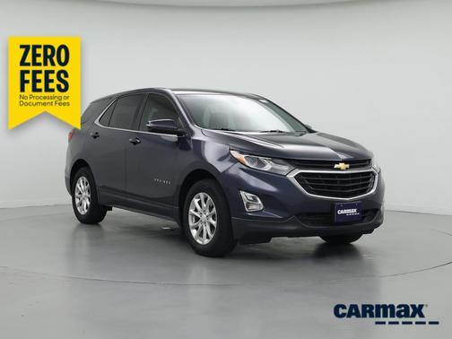 Blue 2019 Chevrolet Equinox LT