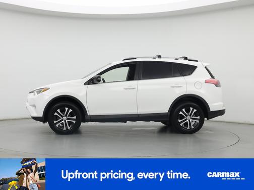White 2017 Toyota RAV4 LE